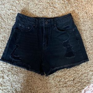 Wild Fable High Waisted Black Denim Shorts (NEVER WORN)
